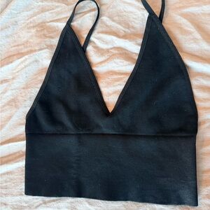 Free People Intimately Ribbed Bralette – Black – XS/S